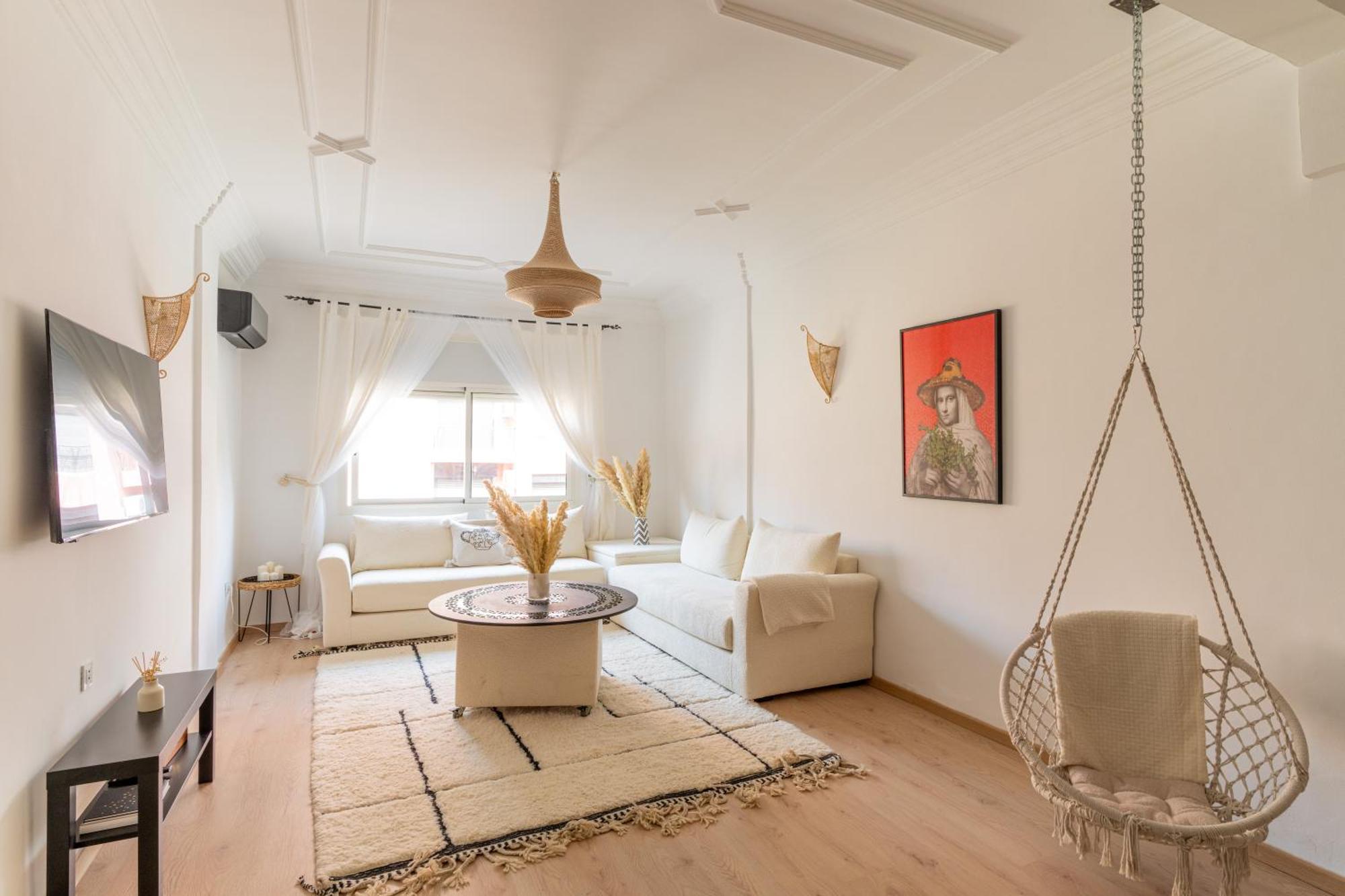 Appartement Centre Marrakech Gueliz - Cool & Cozy Apartment For A Family Stay In The Heart Of The City Marakeş Dış mekan fotoğraf