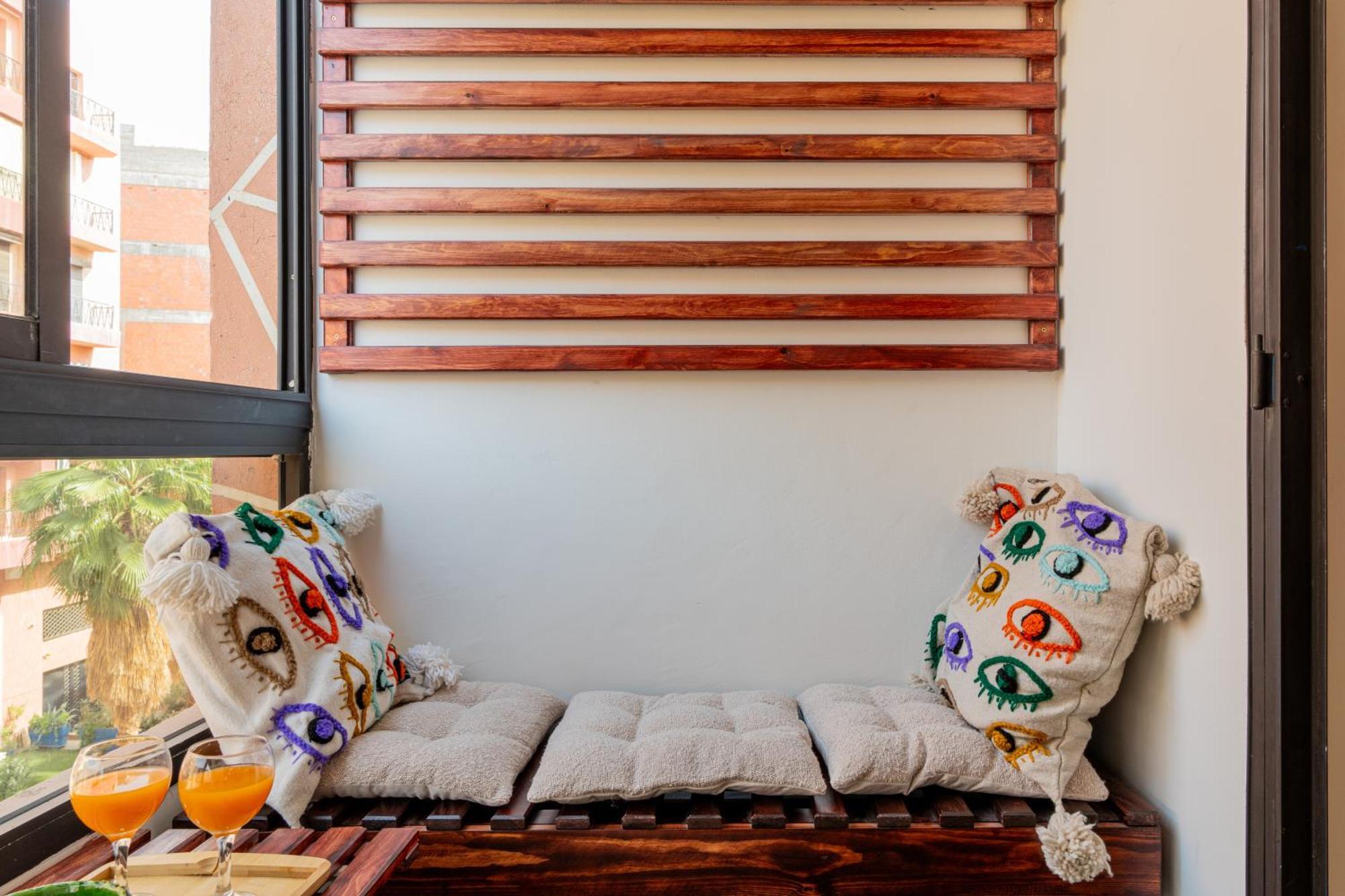 Appartement Centre Marrakech Gueliz - Cool & Cozy Apartment For A Family Stay In The Heart Of The City Marakeş Dış mekan fotoğraf